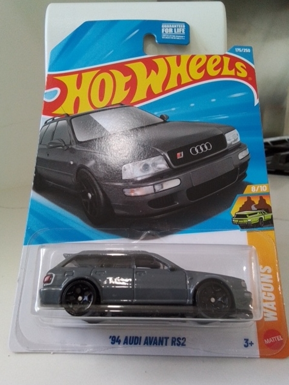 Hot Wheels '94 Audi Avant RS2 Toy Car - Gray